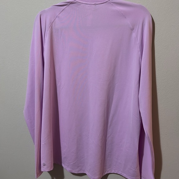 NWT Adidas Long Sleeve Golf T-Shirt Lilac Purple Womens XL Athletic Crew Neck - Picture 8 of 10